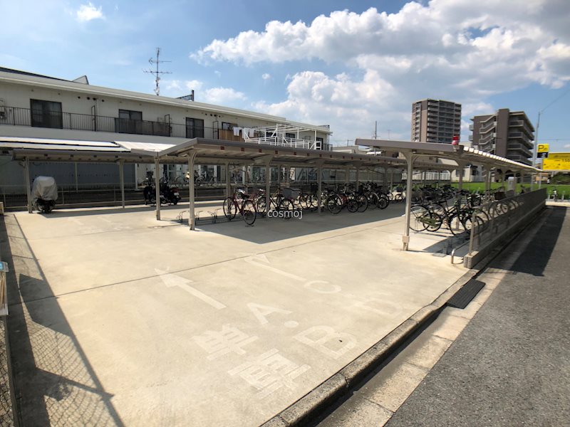 高安矢野ハイツＡ棟 駅前駐輪場