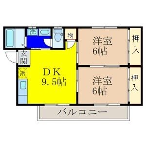 グレイスコート高安＊ 間取り