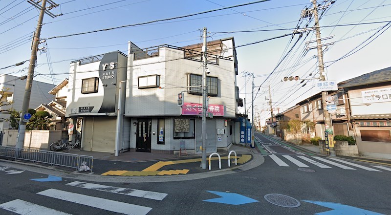 貸店舗・事務所　八尾市 久宝寺１丁目　整骨院跡 外観